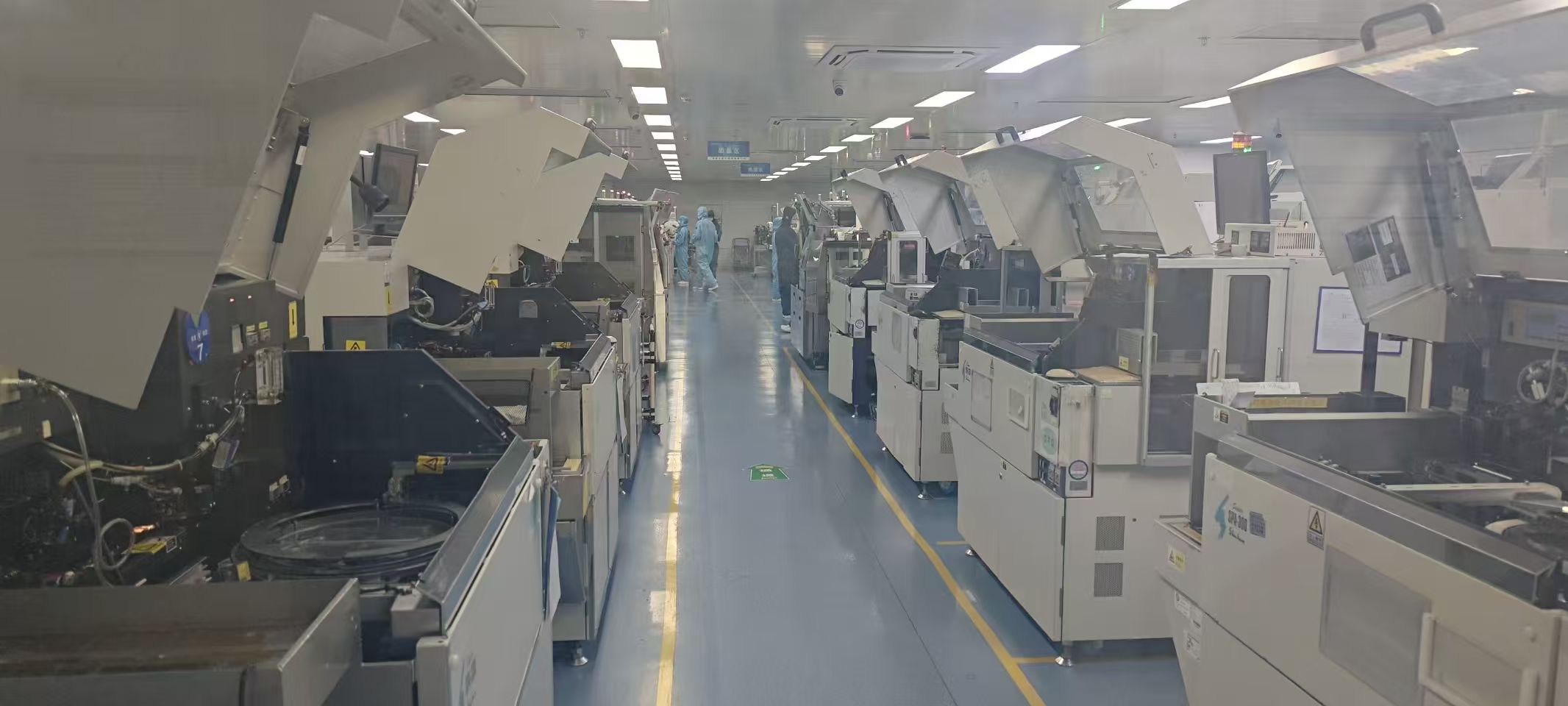 QC and finished goods area