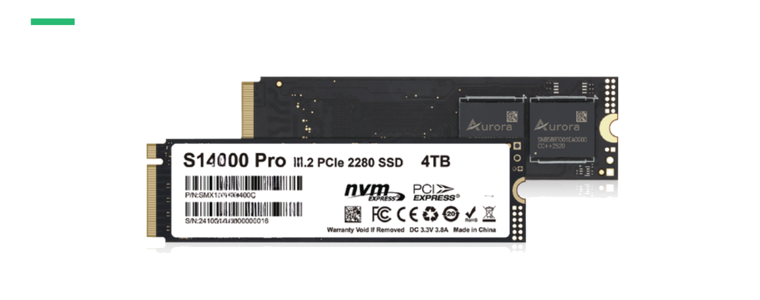S14000 Pro PCIe 5.0 x4 NVMe SSD