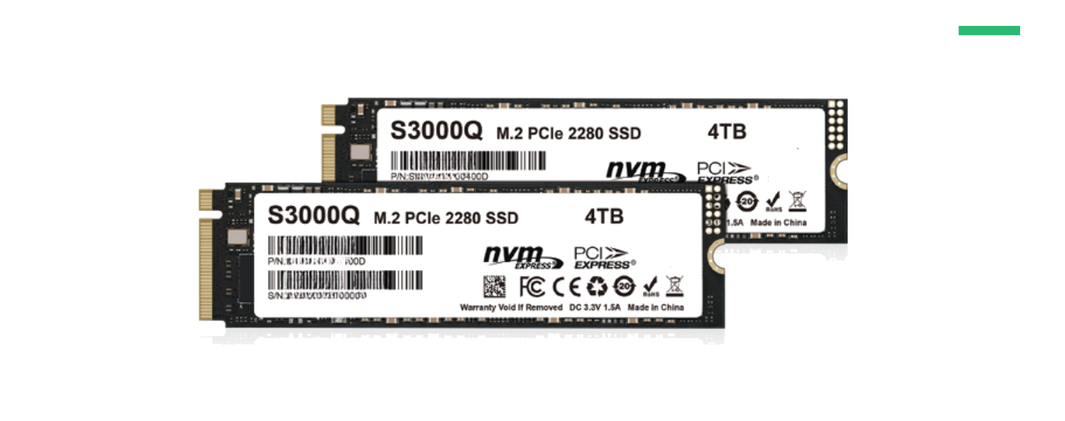 S3000Q / S3000 PCIe 3.0 x4 NVMe SSD